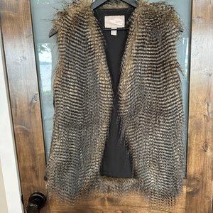 Faux fur vest, Forever 21